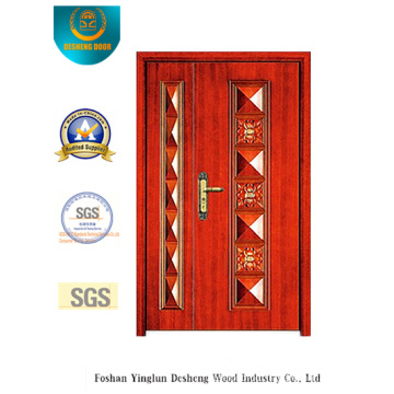 Classic Style Picture Door with Two Doors for Exterior (b-6013)